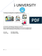 Establish and Maintain Accrual Account System