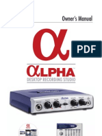 Alpha Manual 18 0346V D