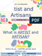 Artist and Artisan