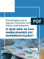 Estratégias para Apoiar Pessoas Com Altas Habilidades: O Que São Altas Habilidades/Superdotação