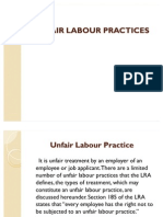 SHRM (Unfair Labour Practices and Collective Bargaining)