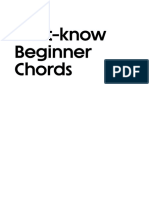 Must knowBeginnerChords