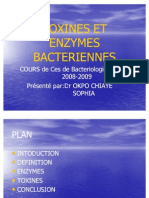 Toxines Et Enzymes Bacteriennes