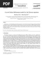 ChaiZH - AMM2008 - A Novel Lattice Boltzmann Model For The Poisson Equation