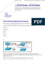 CCNA 1 Practice Final Exam V4