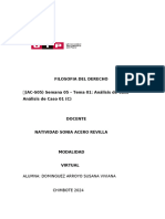 FILOSOFIA DEL DERECHO - Semana 5