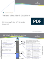 Valiant Viola Bit - Washup Final Wellbore Performance SLIDES