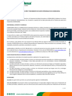 245 2023 Politicas de Proteccion y Tratamiento de Datos Personales en Coomuldesa VR 00 - 20231125