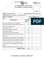 Pauta de Evaluación N°1 Disertación Historia Los Mayas 4 Básicos