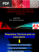 CONTROL DE CALIDAD INTERNO y EXTERNO