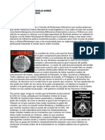 Los Illuminati y El Consejo Sobre Relaciones Exteriores - CFR