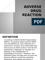 Adverse Drug Reaction