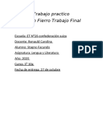 Trabajo Final Martin Fierro