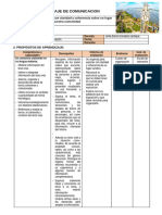 SESIÓN DE APRENDIZAJE DE COMUNICACION Exponemos Oralmente