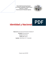 La Identidad y Nacionalismo