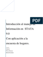 Manual de Introduccion Stata v.9