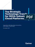 Top Tech Trends 2024 For Industry Cloud Platforms