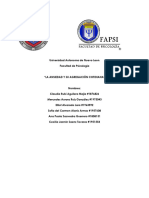 PIA - La Ansiedad y Su Agregación Cotidiana