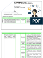 PROGRAMACION ANUAL Tercer Grado Modificada