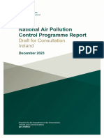 National Air Pollution Control Programme Report: Draft For Consultation Ireland