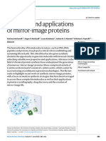 Synthesis and Applications of Mirror-Image Proteins