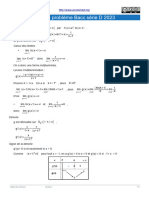 Corrigé Math D 2023-2013