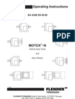 Motox N Operating Manual