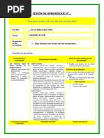 07 de Octubre - Comunicacion - V Ciclo