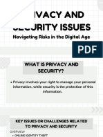 Privacy & Security Issues - G-4