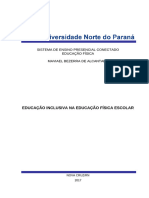 Projeto Inclusão Na Educação Físiica