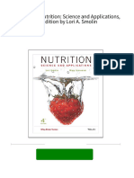 (FREE PDF Sample) (Ebook PDF) Nutrition: Science and Applications, 4th Edition by Lori A. Smolin Ebooks