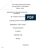 CS3591 CN Lab Manual New