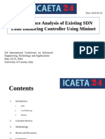 99 - Performance Analysis of Existing SDN Load Balancing Controller Using Mininet