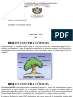 Disciplinas Filosóficas