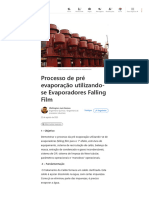 Processo de Pré Evaporação Utilizando-Se Evaporadores Falling Film - LinkedIn