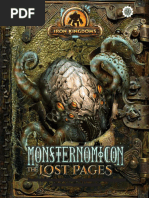 Iron Kingdoms: Monsternomicon The Lost Pages (Suplemento - 5E)