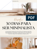 Livro Digital - Desafio 30 Dias para Ser Minimalista