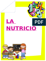 SECUENCIA DIDACTICA Nutricion