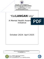 School Intervention Proposal-KaiLANGAN Kita: Mental Health Awareness Initiative