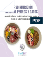 Temario Curso Alimentación Perros y Gatos