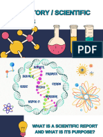 The Scientific Method Education Presentation in Pink Blue Yellow Fun Hand Drawn Style