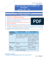 6.dividend Printed Notes Questions With Answer