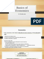 Basics of Economics