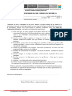 Carta de Compromiso