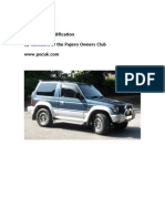 Pajero EGR Modification