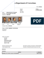 Offender Detail - 00709224 JIATING WENG