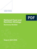 National Food AndNutrition Strategy