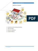 UT 2 Elementos Domóticos - Sensores - V1