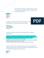 Preguntas Del Curso de Integridad, Transparencia y Lucha Contra La Corrupción