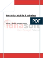 Portfolio-Mobile & Wireless: Internet & Wireless Application Practice